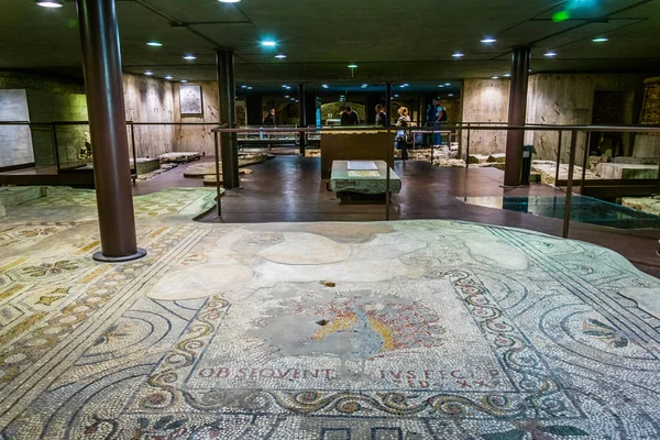 Florence Italy March 2016 Interior Crypt Santa Maria Del Fiore — Stockfoto