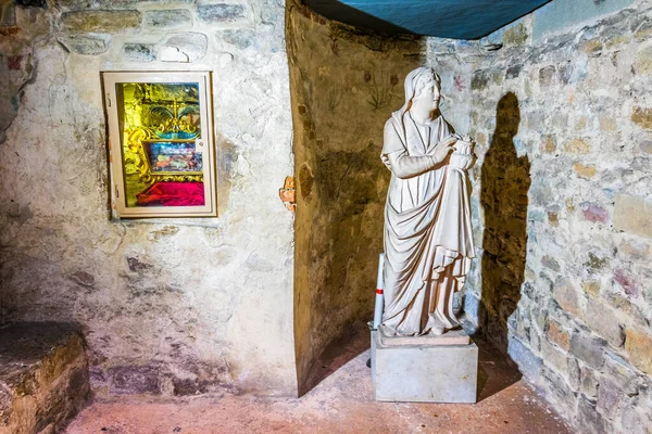 Bloemence Italië Maart 2016 Interieur Van Crypte Van Santa Maria — Stockfoto