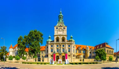 MUNİH, Almanya, 20 AĞUSTOS 2015: Münih 'teki Bavyera Ulusal Müzesi