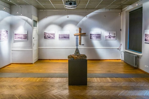 Vilnius Lituania Agosto 2016 Interior Del Museo Del Genocidio Del — Foto de Stock