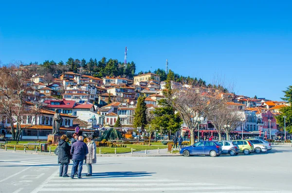 Ohrid Macedonia February 2014 Historical Part Unesco Listed Town Ohrid — Stockfoto
