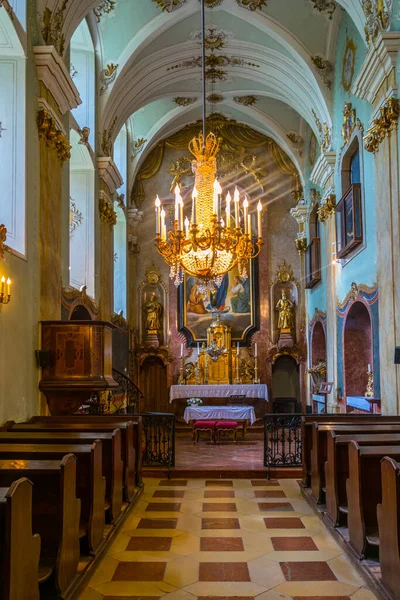 Eisenstadt Austria June 2016 View Chapel Famous Esterhazy Palace Austrian — ストック写真