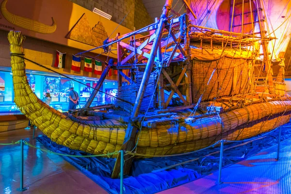 Oslo Norway August 2016 Interior Kon Tiki Museum Oslo Norway — Stock fotografie