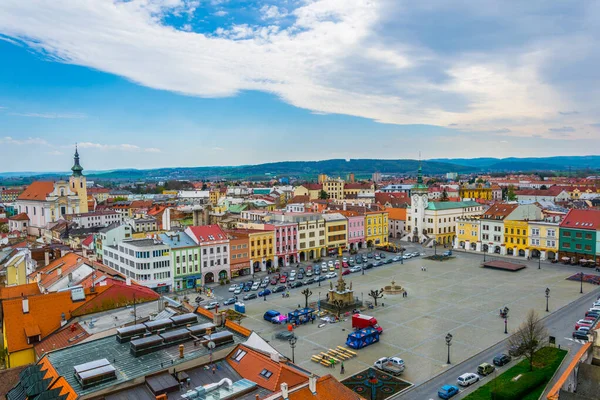 Kromeriz Czech Republic April 2016 Aerial View Main Square Czech — 스톡 사진
