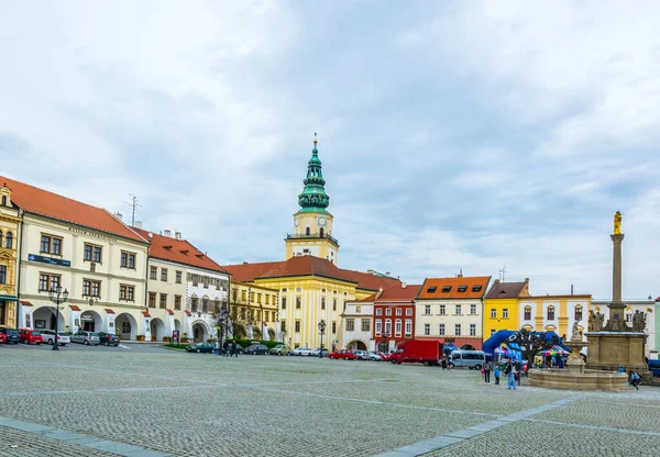 Kromeriz Czech Republic April 2016 Вигляд Головної Площі Цеху Міста — стокове фото