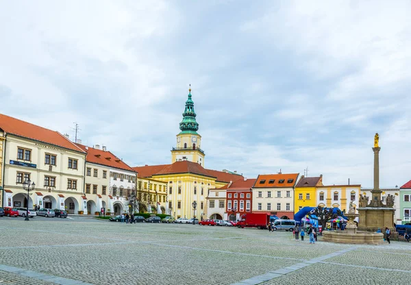 Kromeriz Czech Republic April 2016 View Main Square Czech City — Fotografia de Stock