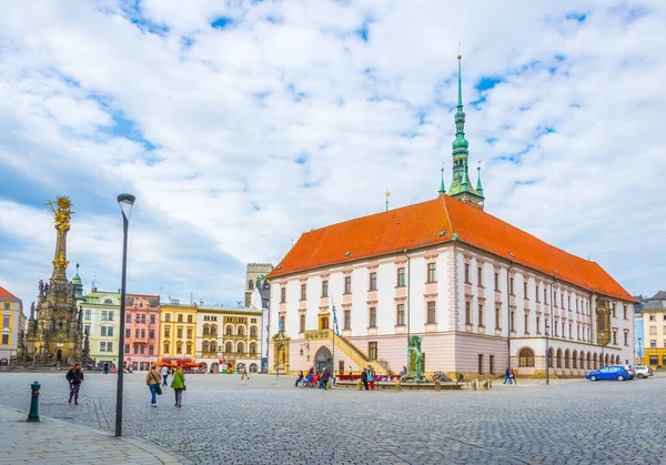 Olomouc Czech Republic April 2016 View Town Hall Czech City — Stok fotoğraf