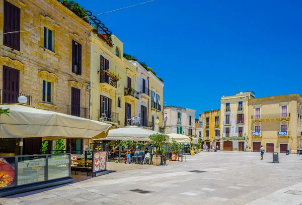 Bari Olaszország Június 2014 Kilátás Piazza Mercantile Bari Olaszország — Stock Fotó