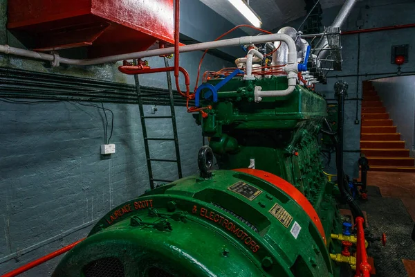 Gibraltar Gibraltar January 2016 Detail Machinery Part Hara Battery Gibraltar — стокове фото