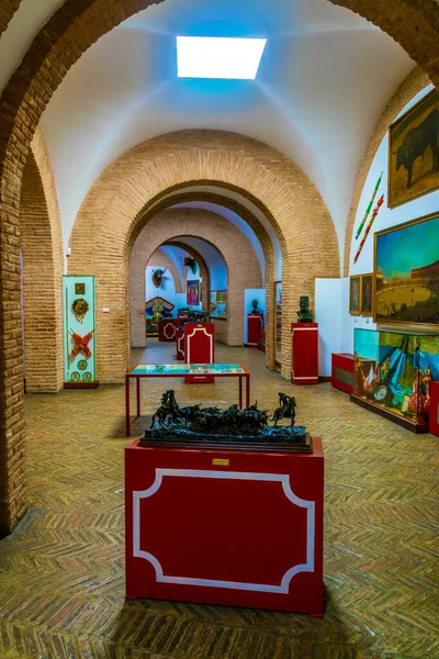 Sevilla Spain January 2016 Interior Bullfighting Museum Situated Plaza Toros — Stock fotografie