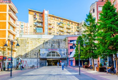 BILBAO, SPAIN, ECTOBER 29.2014: İspanya 'nın Bilbao kentindeki Artxanda füniküler istasyonu