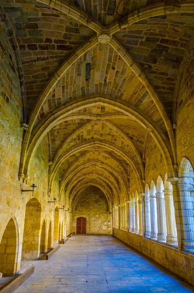 Santander Spain October 2014 View Gothic Arches Monastery Santander Cathedral — Stockfoto