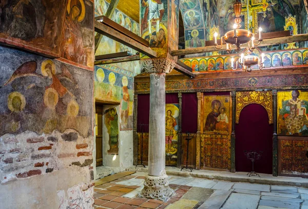 Nessebar Bulgaria July 2015 Detail Interior Church Saint Stephan New — Stockfoto