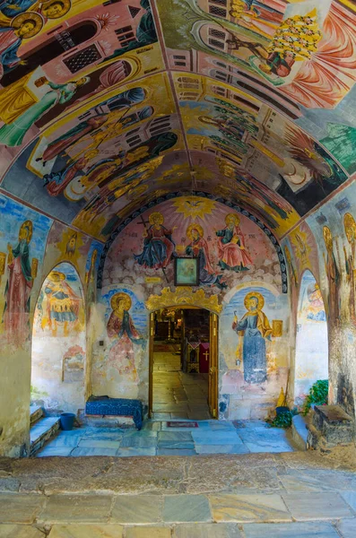 Bachkovo Bulgaria July 2015 Detail Beautiful Artwork Bachkovo Monastery Bulgaria — Stock Photo, Image