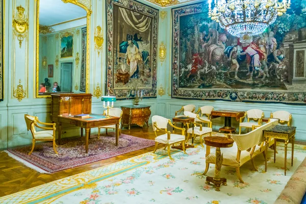 Stockholm Suède Août 2016 Vue Une Chambre Château Kungliga Slottet — Photo