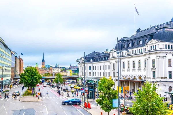 Stockholm Sweden August 2016 View Main Train Station Swedish Capital — Stockfoto