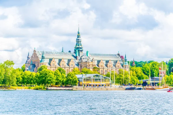 Stockholm Sverige Augusti 2016 Nordiska Museet Som Ett Kulturhistoriskt Museum — Stockfoto