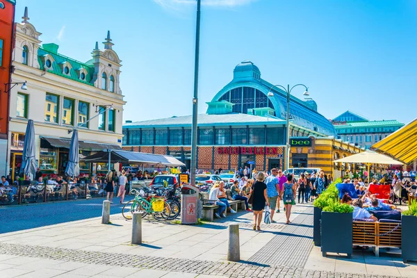 Goteborg Sweden August 2016 View Street Goteborg Sweden — Fotografia de Stock