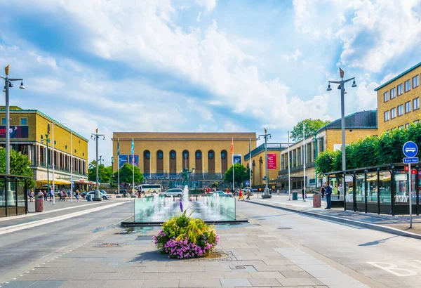 Goteborg Sweden August 2016 View Gotaplatsen Square Goteborg Sweden — ストック写真