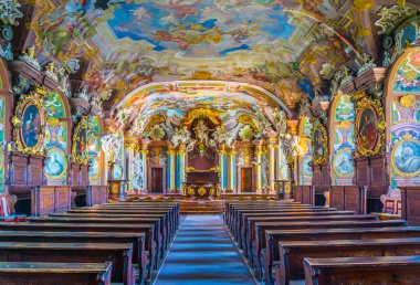 WROCLAW, POLAND, 28 Mayıs 2017: Wroclaw Üniversitesi İçişleri