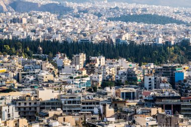 Akropolis 'ten Atina, Yunanistan Panoraması