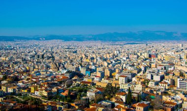 Akropolis 'ten Atina, Yunanistan Panoraması