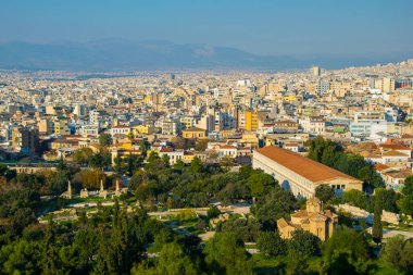 Akropolis 'ten Atina, Yunanistan Panoraması