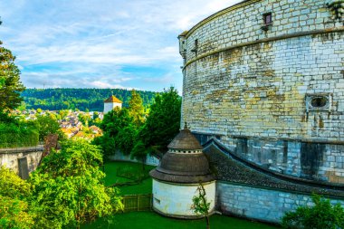 İsviçre 'deki Munot kalesi, Schaffhause.