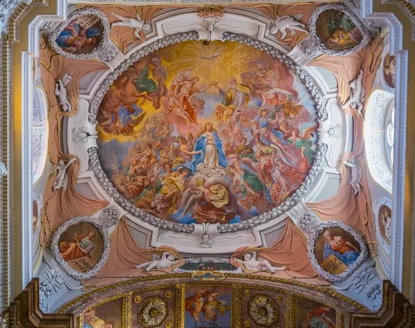 Klosterneuburg Austria May 2016 Ceiling Monastery Church Klosterneuburg Vienna Austria — Stok fotoğraf