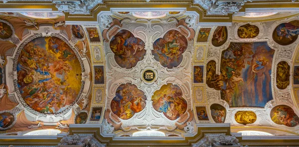 Klosterneuburg Austria May 2016 Ceiling Monastery Church Klosterneuburg Vienna Austria — Fotografia de Stock