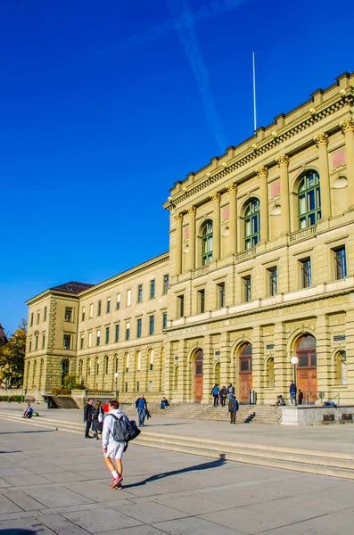 Zurich Switzerland October 2015 View Swiss Federal Institute Technology German — Stok fotoğraf