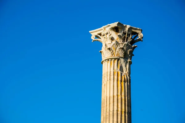Chrám Olympského Dia Akropole Athénách Řecko — ストック写真