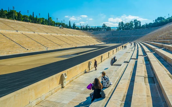 Panatheense Stadion Kallimarmaro Athene — Stockfoto