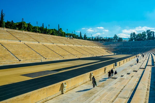 Panatheense Stadion Kallimarmaro Athene — Stockfoto