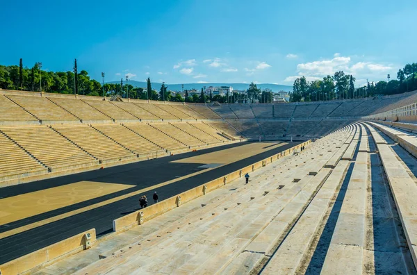 Estadio Panathenaic Kallimarmaro Atenas — Foto de Stock