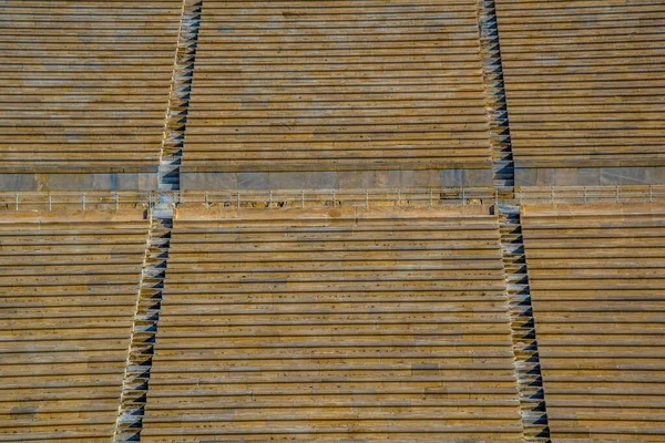 Atina 'daki Panathenaic Stadyumu veya Kallimaro' daki koltukların ayrıntıları