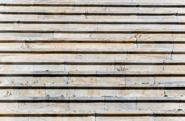 Detail Sedadel Panathenaic Stadionu Nebo Kallimaro Aténách — Stock fotografie