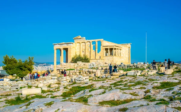 Вид Самую Известную Греческую Знаменитую Актрису — стоковое фото