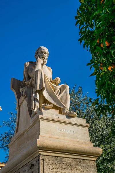 Socrates Oude Griekse Filosoof — Stockfoto