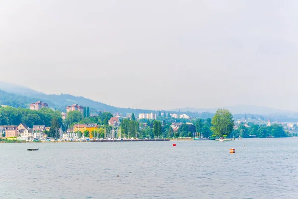İsviçre şehri Rorschach 'ın Panorama' sı Bodensee lak 'ta yer almaktadır.