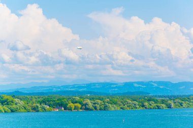 Friedrichshafen 'den Bodensee / Lake Constance görüntüsü