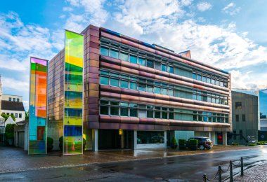 Vaduz, Lihtenştayn 'da modern mimarinin bir parçası.