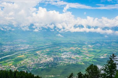 Lihtenştayn 'ın hava görüntüsü
