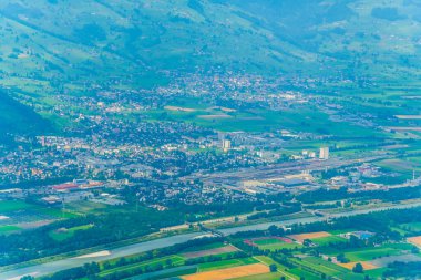 Lihtenştayn 'ın hava görüntüsü