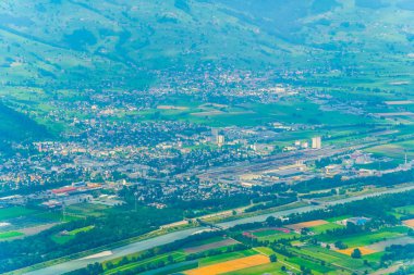 Lihtenştayn 'ın hava görüntüsü