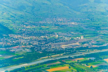 Lihtenştayn 'ın hava görüntüsü