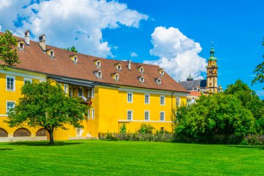 View of the old national mint in Hall in Tirol, Austria.