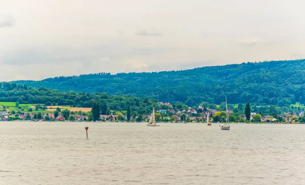 Vista Del Bodensee Lago Constanc — Foto de Stock