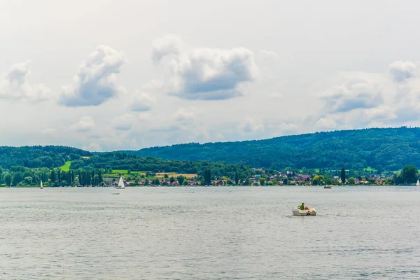Άποψη Του Bodensee Lake Constanc — Φωτογραφία Αρχείου