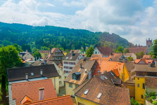 Avusturya kentinin hava görüntüsü.